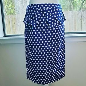 Grace Karin Navy Blue pencil skirt - size Medium